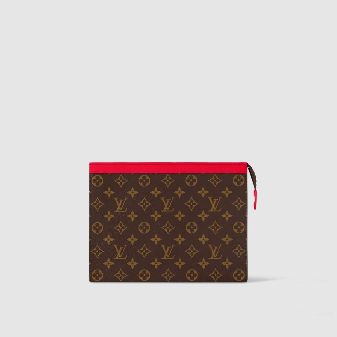 Túi Louis Vuitton Pochette Voyage Mm Nữ Đỏ